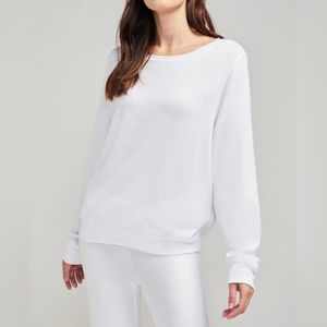 WILDFOX. Baggy Beach Jumper. Bubblegum Pink. “Beach Bum” Size: Small